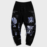 Men's Casual Vintage Street Style Plus Size Trousers